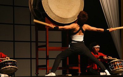 Japanese taiko drumming, one of a panoply of performances from cultures around the world at this weekend’s Multicultural Festival.