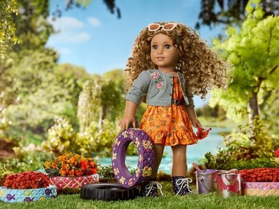 &quot;American Girl (above: the new doll Evette Peters) was seeking to emphasize to its young audience the importance of being able to envision themselves as part of the larger American story,&quot; writes the Smithsonian&#39;s Katrina Lashley. &quot;And that vision requires more accessible histories, as well as role models in civic engagement.&quot;