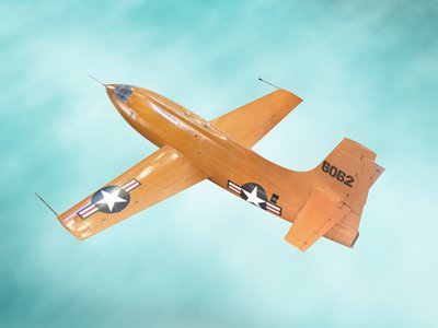 The Bell X-1, a miracle of form and function.