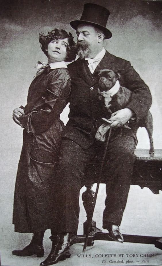 Colette, Willy and their dog