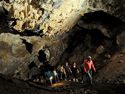 South Africa’s limestone caves, such as Sterkfontein often hold the fossilized skeletons of hominids who fell into holes or were dragged underground by predators.