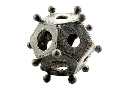 An&nbsp;intact Roman dodecahedron at the Gallo-Roman Museum