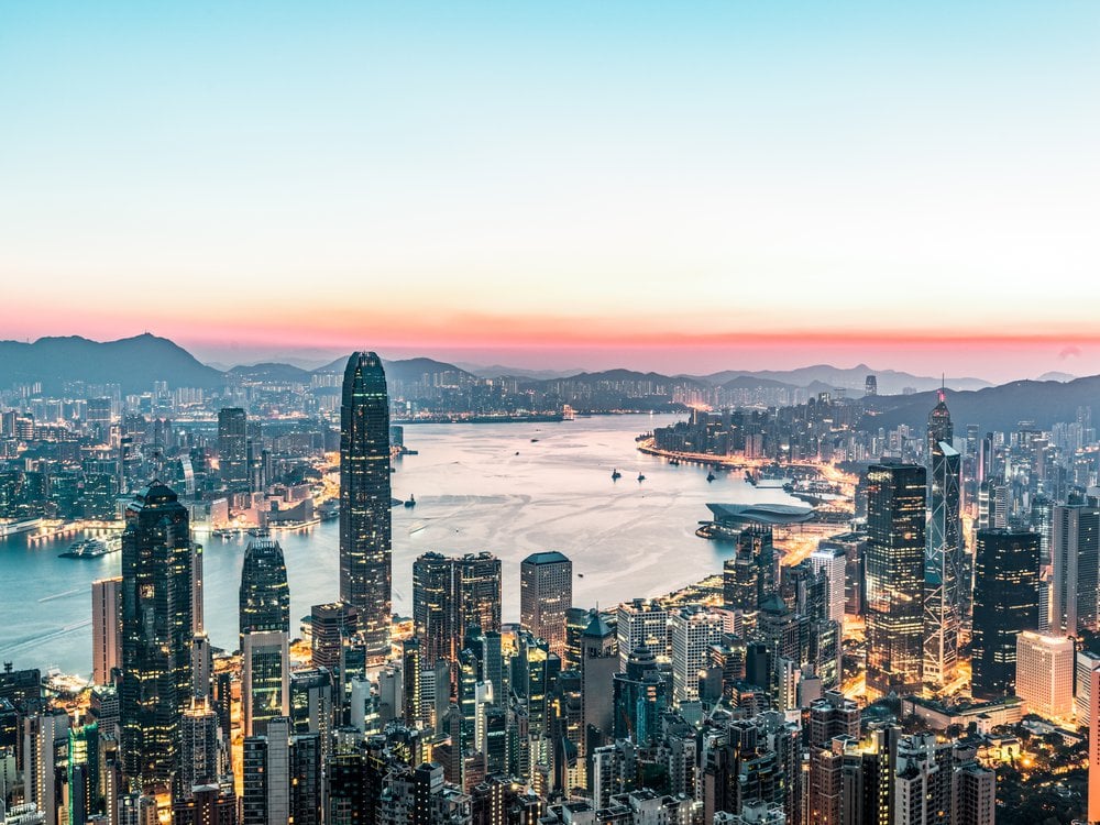 Hong Kong sunrise