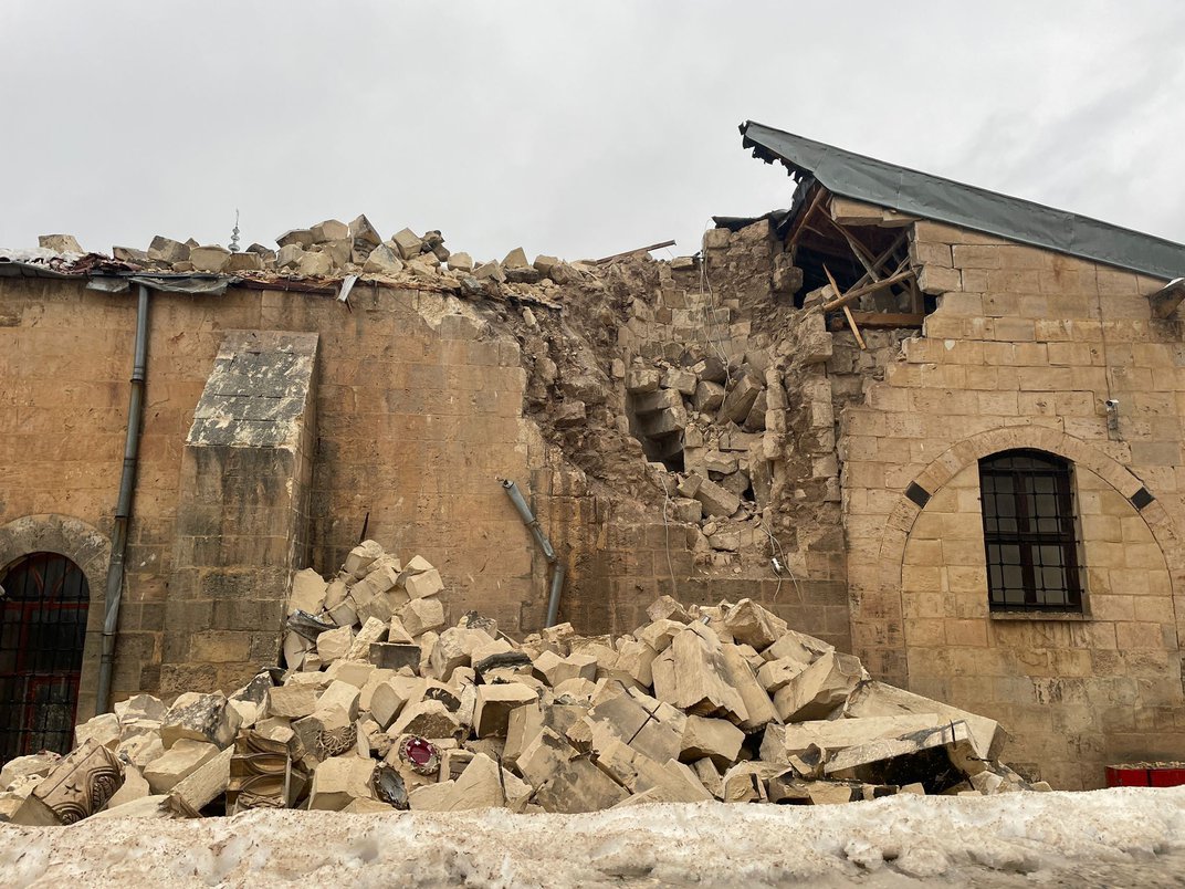 Crumbling Gaziantep Castle