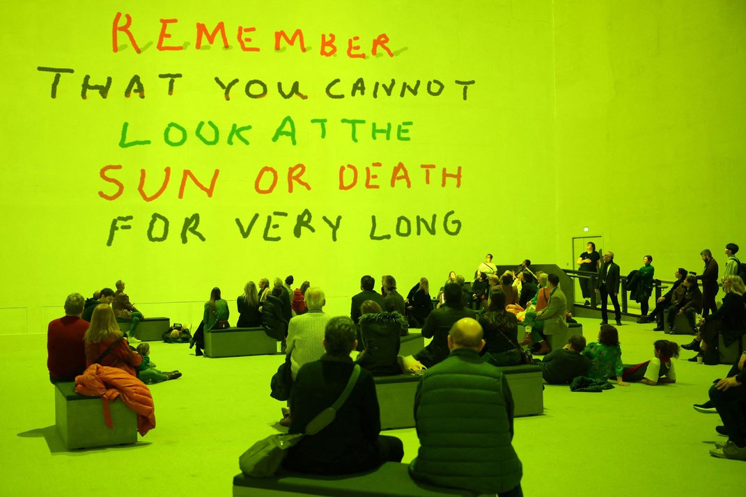 David Hockney's Bigger & Closer (Not Smaller & Further Away)