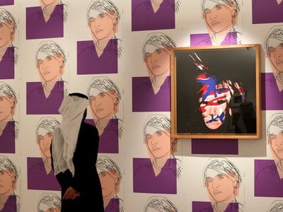 The new exhibition opened in Saudi Arabia this month.