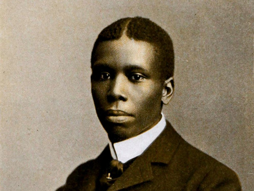 A 1903 photograph of Paul Laurence Dunbar