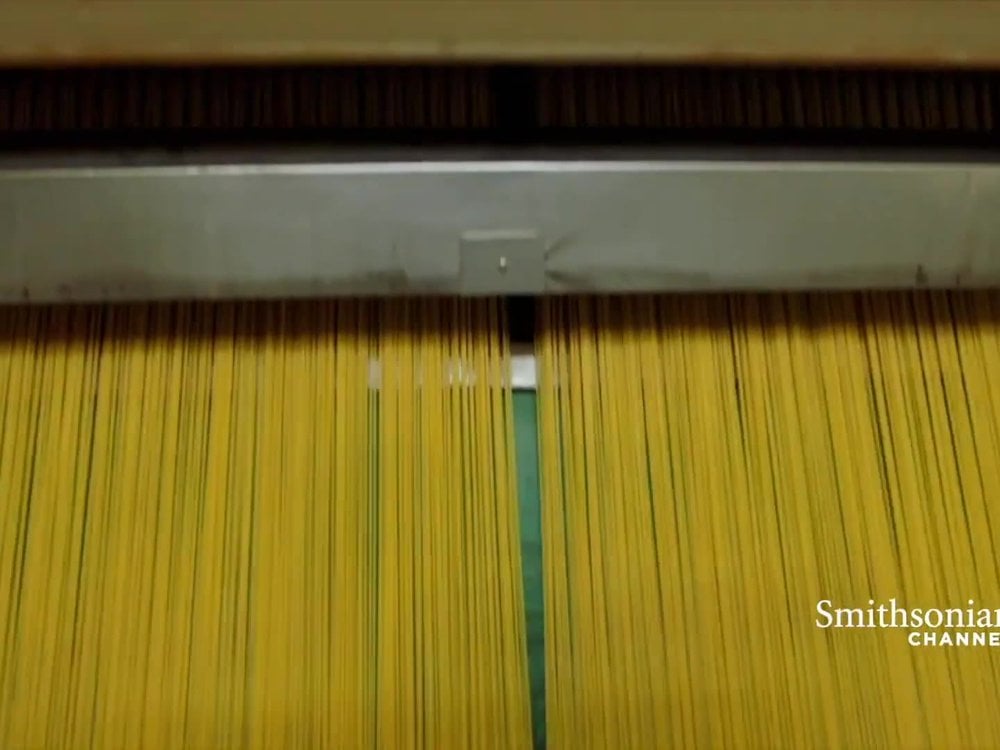 Preview thumbnail for video 'This Machine Creates A Mesmerizing Waterfall Of Pasta   Inside The Factory   Smithsonian Channel