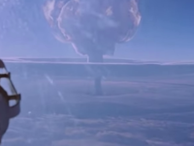 The mushroom cloud from Tsar Bomba was 42 miles high, about seven times the height of Mount Everest