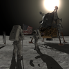 The new app allows users to walk on the moon with Neil Armstrong and Buzz Aldrin.